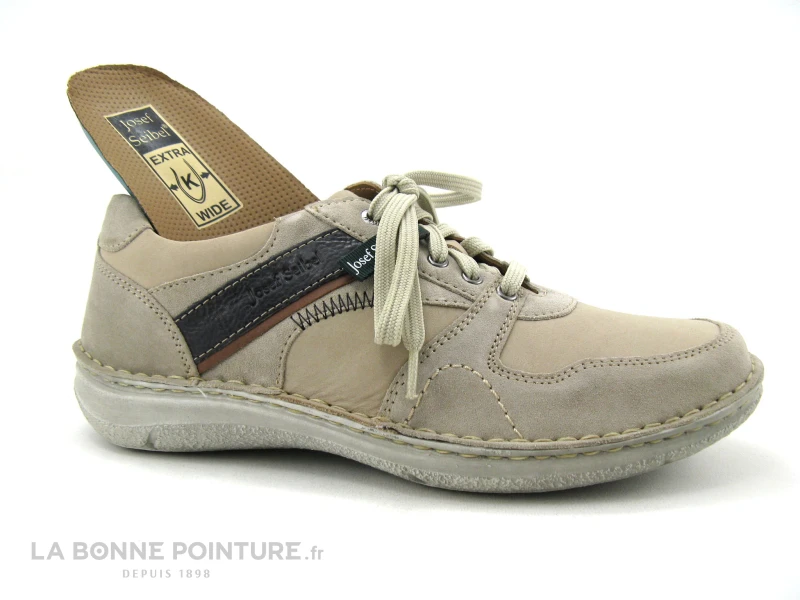 Josef Seibel 43680 Anvers 80 Beige Multi - Chaussure Homme 5 Josef Seibel 43680 Anvers 80 Beige Multi - Chaussure Homme – Image 5