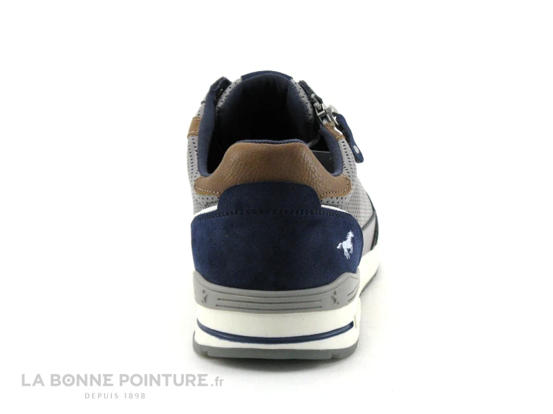 Mustang 4154-316-2 - Gris - Basket Basse Homme 4 Mustang 4154-316-2 - Gris - Basket Basse Homme – Image 4