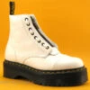 Dr. Martens Dr Martens SINCLAIR White Aunt Sally 26261100 - Boots Plateforme Blanc