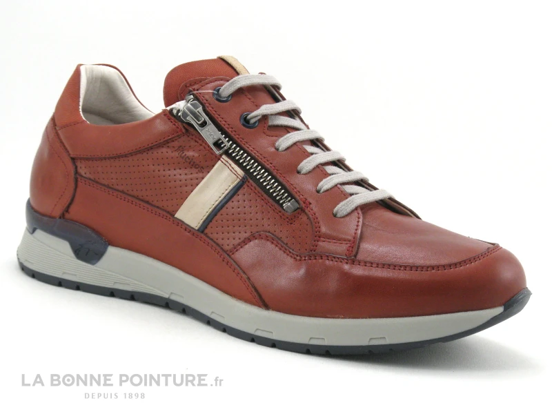 Fluchos F1426 EMORY Habana Terracota - Basket Ville Homme 1 Fluchos F1426 EMORY Habana Terracota - Basket Ville Homme