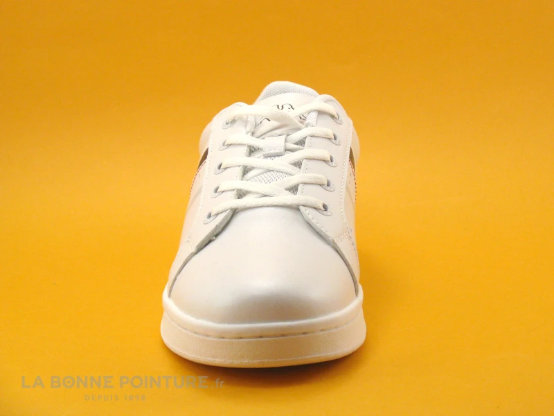 Kappa LOGO ALPHA LACE 311CFPW - White - Blue - Basket Mode Juniors 2 Kappa LOGO ALPHA LACE 311CFPW - White - Blue - Basket Mode Juniors – Image 2