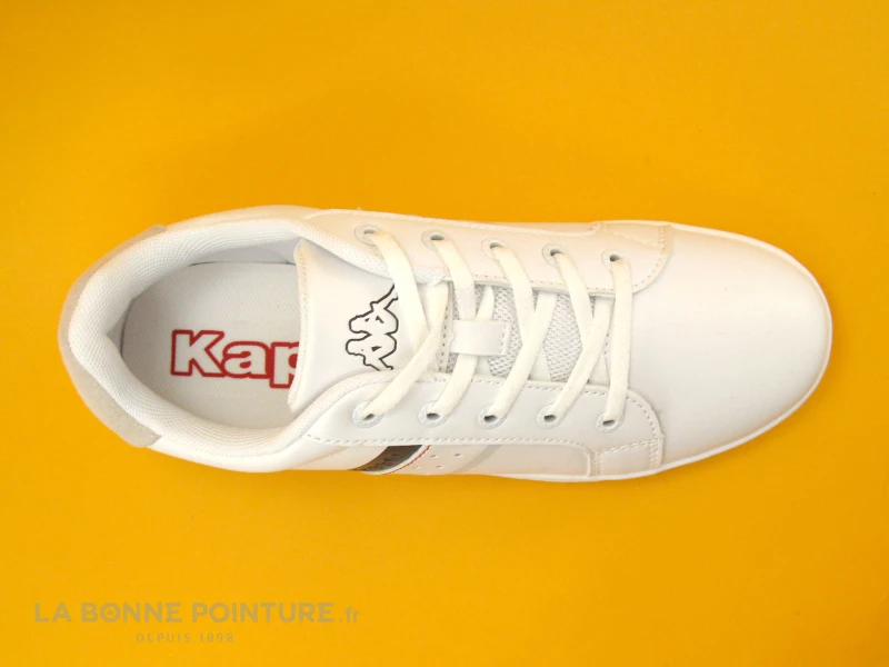 Kappa LOGO ALPHA LACE 311CFPW - White - Blue - Basket Mode Juniors 6 Kappa LOGO ALPHA LACE 311CFPW - White - Blue - Basket Mode Juniors – Image 6