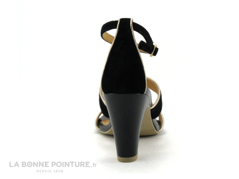 Fugitive SOLEX Noir - LPIVT02 - Sandale Talon Haut 4 Fugitive SOLEX Noir - LPIVT02 - Sandale Talon Haut – Image 4