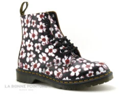 Dr. Martens Dr Martens 1460 PASCAL Black Red - Pansy Fayre Vintage - Boots Fleurs -France Chaussure Soldes 2024 cd24607c73b9e66c561f35ea11d5d5ef img 6986.jpg 155685