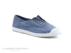 Cienta 70997 - Bleu Ciel - Basket Sans Lacet Enfant