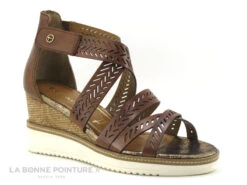 Tamaris 1-28352-26 Cognac - Brides Ajourees - Sandale Talon Compense -France Chaussure Soldes 2024 cd24607c73b9e66c561f35ea11d5d5ef img 7077.jpg 156028