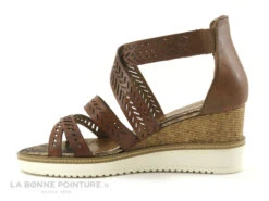 Tamaris 1-28352-26 Cognac - Brides Ajourees - Sandale Talon Compense -France Chaussure Soldes 2024 cd24607c73b9e66c561f35ea11d5d5ef img 7079.jpg 156024