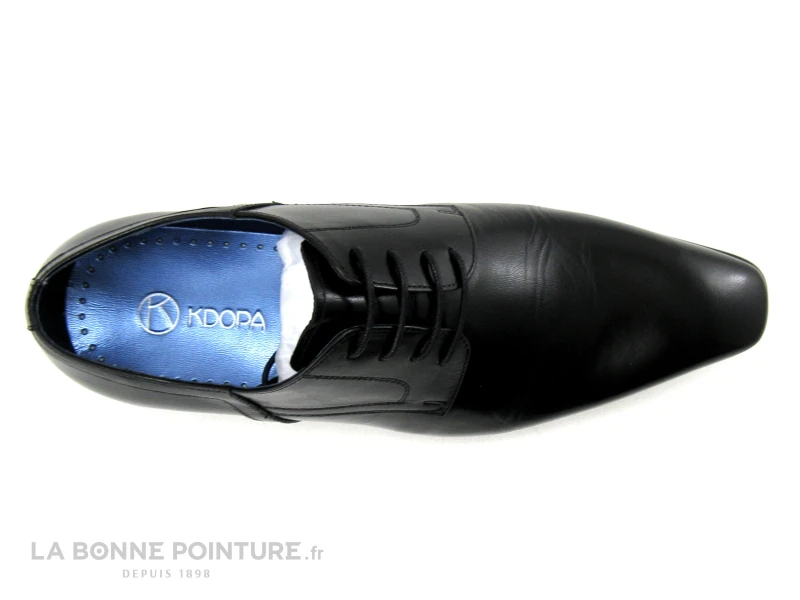KDopa CORNELLO Noir - Chaussure Habillee Homme Cuir Noir 6 KDopa CORNELLO Noir - Chaussure Habillee Homme Cuir Noir – Image 6