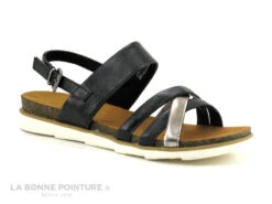 Marco Tozzi 2-28410-20 Noir Argent - Sandale Plate Femme -France Chaussure Soldes 2024 cd24607c73b9e66c561f35ea11d5d5ef img 7290.jpg 180529