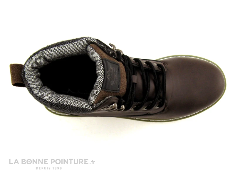 Kappa LOGO WHYMPER - 303WAU0 Marron - Gris - Chaussure Montante 6 Kappa LOGO WHYMPER - 303WAU0 Marron - Gris - Chaussure Montante – Image 6