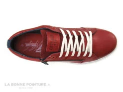 Cotemer USSYBA - Basket Homme Cuir Rouge - Lacet Et Zip -France Chaussure Soldes 2024 cd24607c73b9e66c561f35ea11d5d5ef img 7295.jpg 156197