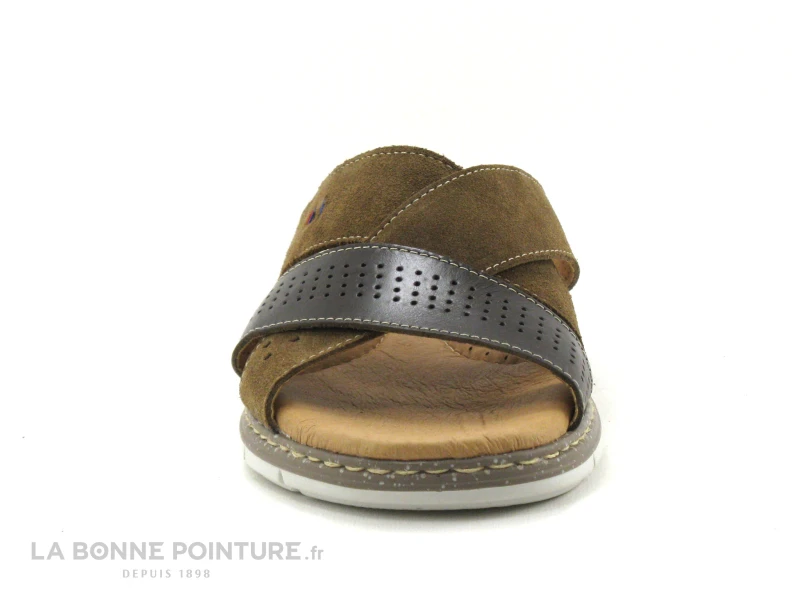 Orland 202238 Marron - Mule Cuir Homme 2 Orland 202238 Marron - Mule Cuir Homme – Image 2