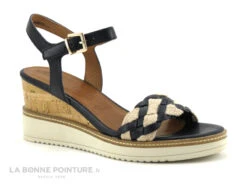 Tamaris 1-28305-20 Navy - Nu-pieds Bleu Marine - Talon Haut Compense -France Chaussure Soldes 2024 cd24607c73b9e66c561f35ea11d5d5ef img 7387.jpg 180461