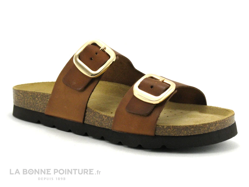 Geox D35SYM - BRIONIA Brown - Mule Reglable Femme Marron 5 Geox D35SYM - BRIONIA Brown - Mule Reglable Femme Marron – Image 5