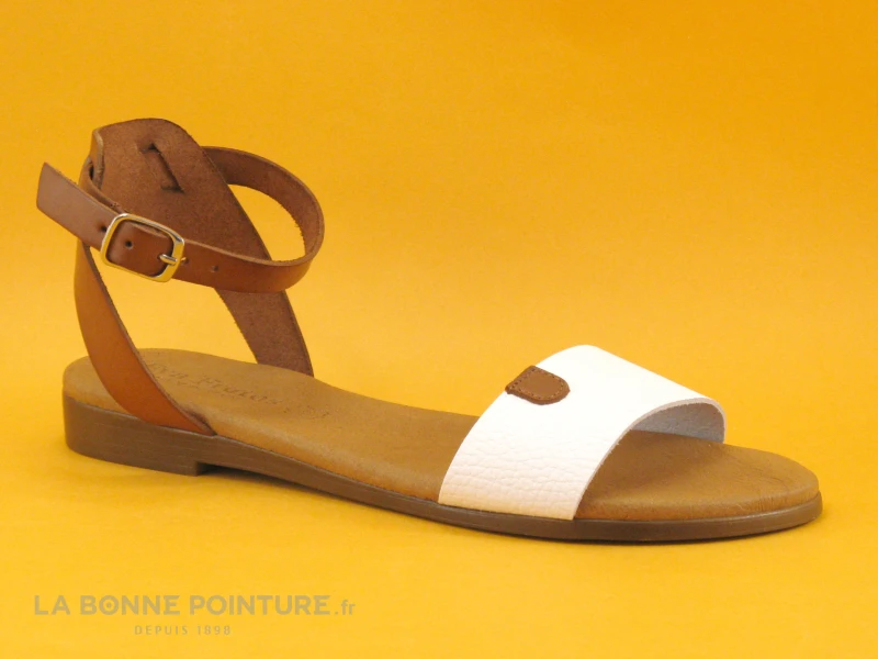 Eva Frutos 9152 Blanc - Sandale Plate Femme 5 Eva Frutos 9152 Blanc - Sandale Plate Femme – Image 5