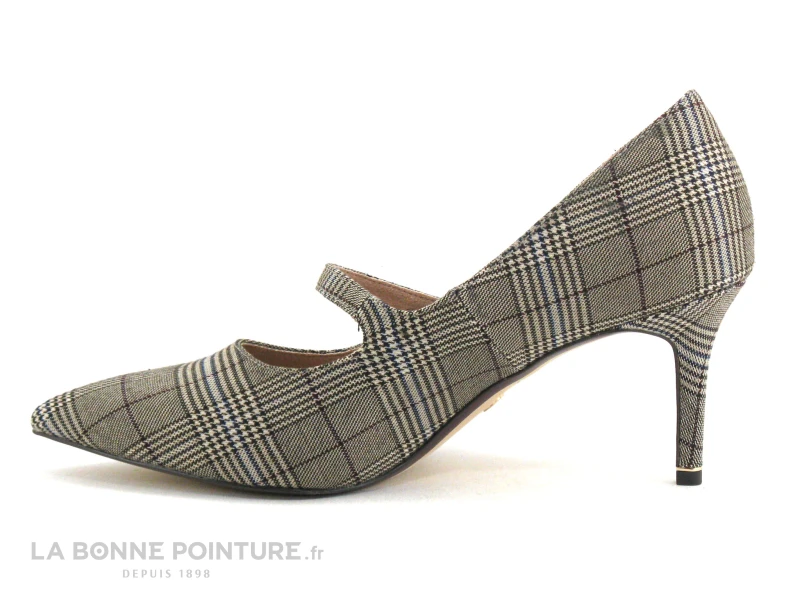 Tamaris 1-24411-33 Tartan - Escarpin Carreaux Prince De Galles 3 Tamaris 1-24411-33 Tartan - Escarpin Carreaux Prince De Galles – Image 3