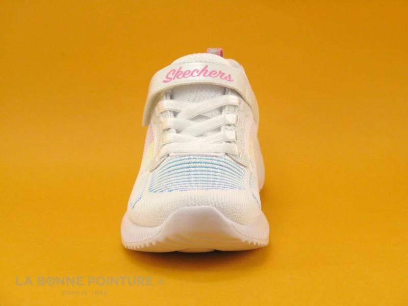 Skechers 302379L Bobs Squad Fresh Delight - Blanc - Multi- Basket Fille 2 Skechers 302379L Bobs Squad Fresh Delight - Blanc - Multi- Basket Fille â Image 2