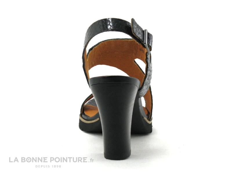 MamZelle TONIC - Ecaille Noir CSIGT21 - Sandale Talon Haut 4 MamZelle TONIC - Ecaille Noir CSIGT21 - Sandale Talon Haut – Image 4