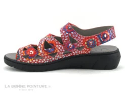Puche 6925 Rouge - Multicolore - Sandale Confort Femme - 3 Scratches -France Chaussure Soldes 2024 cd24607c73b9e66c561f35ea11d5d5ef img 7612.jpg 168700