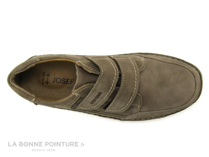Josef Seibel 43645 ANVERS 90 Grau - Chaussure Marron Homme A Scratch 4 Josef Seibel 43645 ANVERS 90 Grau - Chaussure Marron Homme A Scratch – Image 4