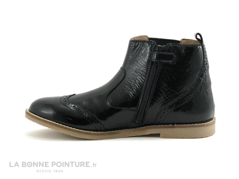 Kickers TYLDA Noir Vernis 736400-30 - Boots Fille 3 Kickers TYLDA Noir Vernis 736400-30 - Boots Fille – Image 3