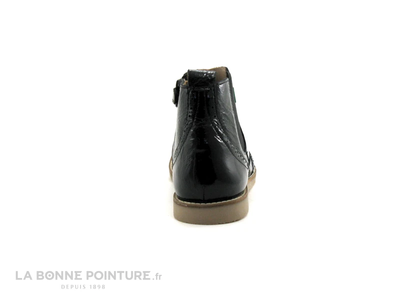 Kickers TYLDA Noir Vernis 736400-30 - Boots Fille 4 Kickers TYLDA Noir Vernis 736400-30 - Boots Fille – Image 4