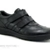 Arima ORFEON Noir - Chaussure Large Velcro Homme