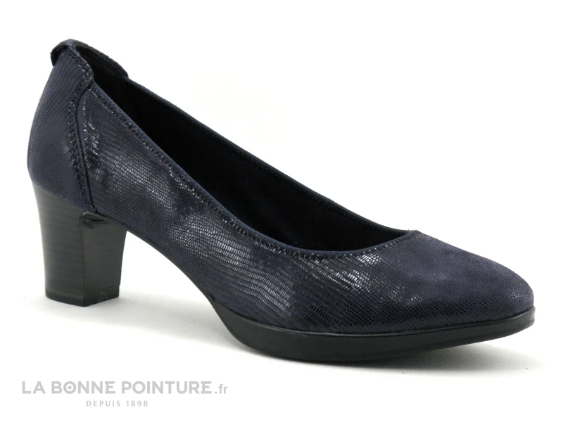 Tamaris 1-22446-26 855 Navy - Escarpin Talon Haut - Navy 5 Tamaris 1-22446-26 855 Navy - Escarpin Talon Haut - Navy – Image 5