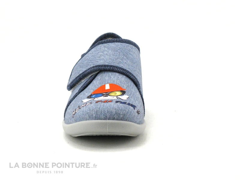 Bellamy PEROU Tete De Mort - Jean - Chausson Velcro GARCON 2 Bellamy PEROU Tete De Mort - Jean - Chausson Velcro GARCON – Image 2