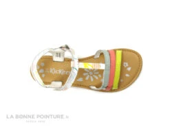 Kickers DIAMANTO Blanc Sunshine 927320 - Sandale Fille Multicolore -France Chaussure Soldes 2024 cd24607c73b9e66c561f35ea11d5d5ef img 7913.jpg 181193