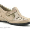 Suaves ALPES 5042APT Sandy - Chaussure Aeree Beige - Talon Compense