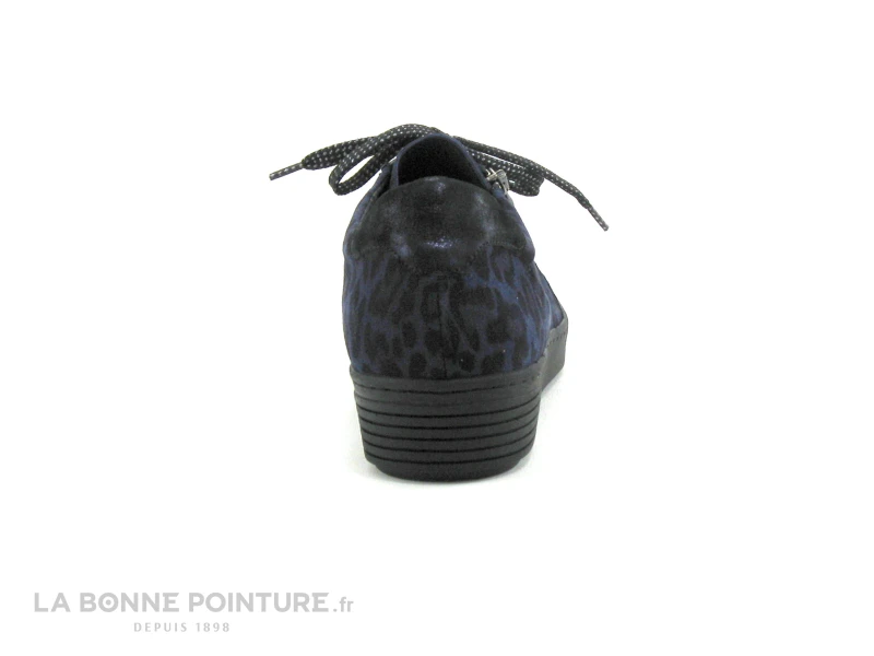 Geo Reino Evolution TELADOI Bleu Marine Leopard - Chaussure Basse 4 Geo Reino Evolution TELADOI Bleu Marine Leopard - Chaussure Basse – Image 4
