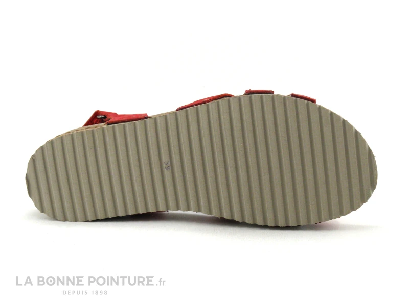 Jungla 7999 Reims Ferrari - Sandale Femme En Cuir Rouge 7 Jungla 7999 Reims Ferrari - Sandale Femme En Cuir Rouge – Image 7