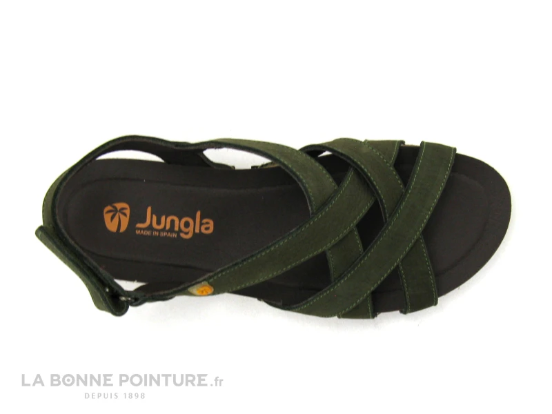 Jungla 7999 Forest Prado - Sandale Femme En Cuir Vert 6 Jungla 7999 Forest Prado - Sandale Femme En Cuir Vert – Image 6