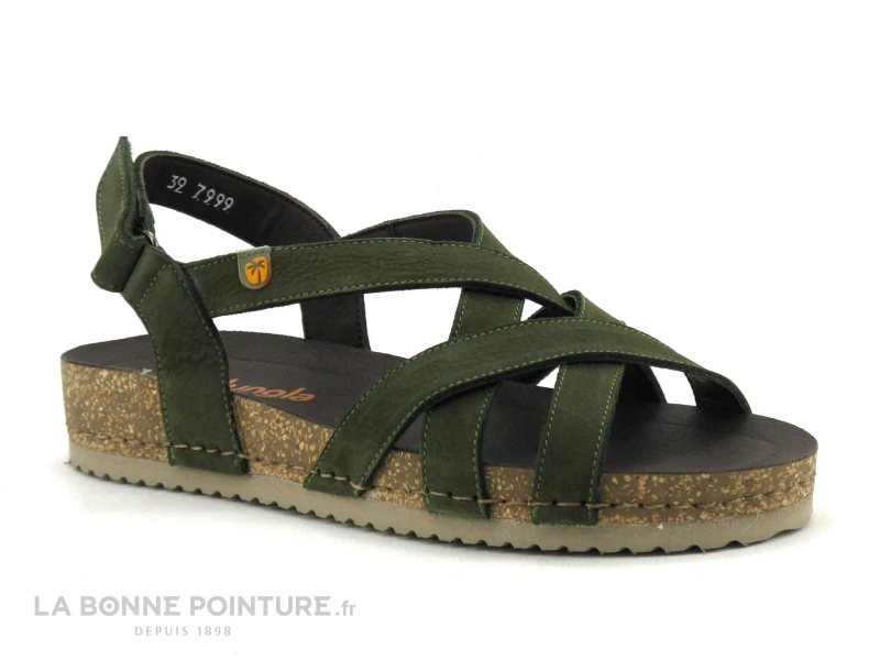 Jungla 7999 Forest Prado - Sandale Femme En Cuir Vert 5 Jungla 7999 Forest Prado - Sandale Femme En Cuir Vert – Image 5