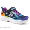 Skechers 303503 Power Jams Navy Multi - Lacet Violet - Basket Fille