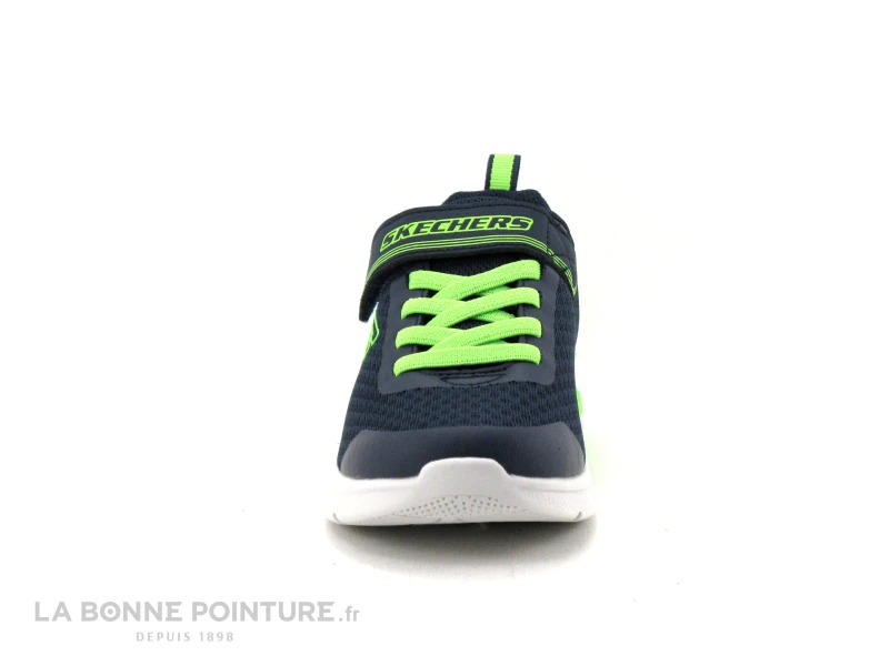 Skechers 403773 Microspec Max GORVIX Navy Lime - Basket GARCON 2 Skechers 403773 Microspec Max GORVIX Navy Lime - Basket GARCON – Image 2