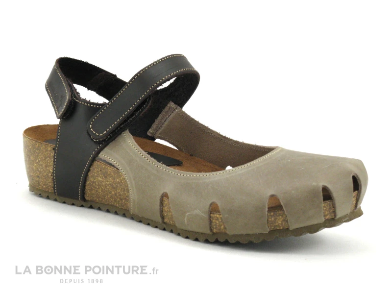 Inter Bios 5326 - Pardo Moka - Sandale Bout Ferme - Femme 1 Inter Bios 5326 - Pardo Moka - Sandale Bout Ferme - Femme