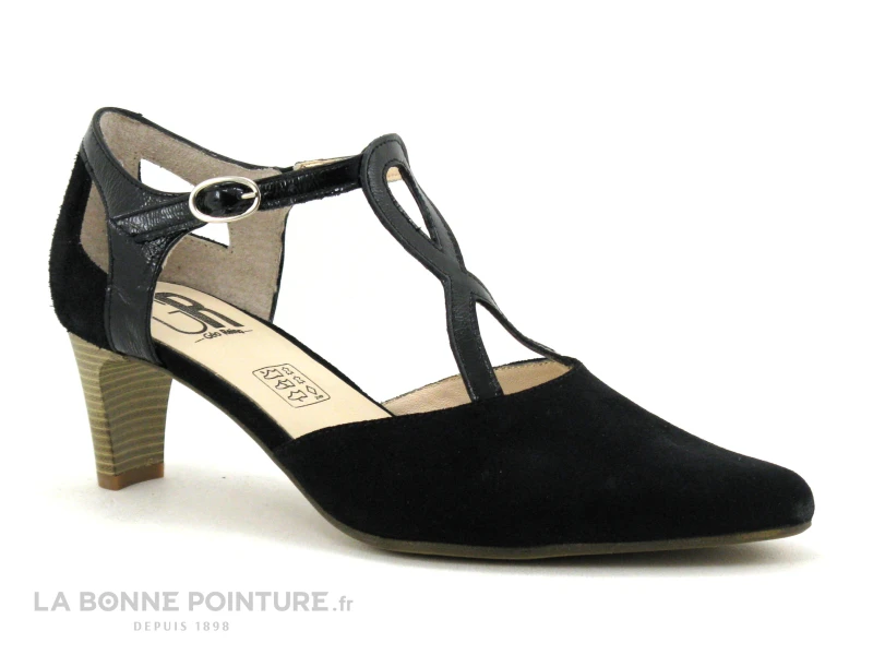 Geo Reino NOEMIE Noir - Escarpin Avec Bride Fermee 5 Geo Reino NOEMIE Noir - Escarpin Avec Bride Fermee – Image 5