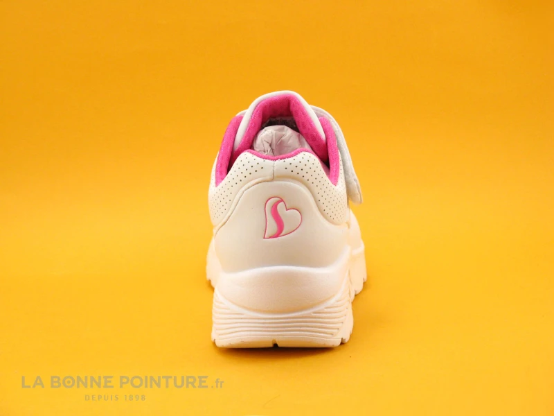 Skechers UNO LITE Blanc 310451L - Basket Fille Skechers Street 4 Skechers UNO LITE Blanc 310451L - Basket Fille Skechers Street – Image 4