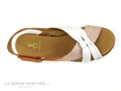 Fugitive KIM Orange - Blanc - Brides Croisees - Sandale Femme -France Chaussure Soldes 2024 cd24607c73b9e66c561f35ea11d5d5ef img 8199.jpg 169374