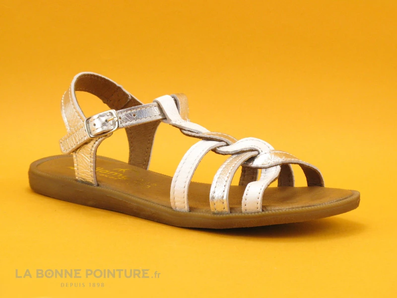 Bellamy UNIT - Blanc Argent Jade - 25475001 - Sandale Mode Fille 1 Bellamy UNIT - Blanc Argent Jade - 25475001 - Sandale Mode Fille