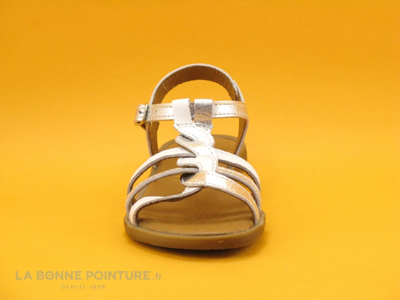 Bellamy UNIT - Blanc Argent Jade - 25475001 - Sandale Mode Fille 2 Bellamy UNIT - Blanc Argent Jade - 25475001 - Sandale Mode Fille – Image 2