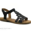 Bellamy ION Noir - 25472001 - Sandale Mode Fille