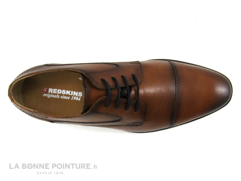 Redskins VERSATIL Cognac - Marine PT5212P - Chaussure Habillee Marron 6 Redskins VERSATIL Cognac - Marine PT5212P - Chaussure Habillee Marron – Image 6
