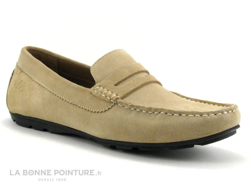 TBS SAILHAN G8175 - Cuir Velours Cappucino - Mocassin Marron Homme 5 TBS SAILHAN G8175 - Cuir Velours Cappucino - Mocassin Marron Homme – Image 5