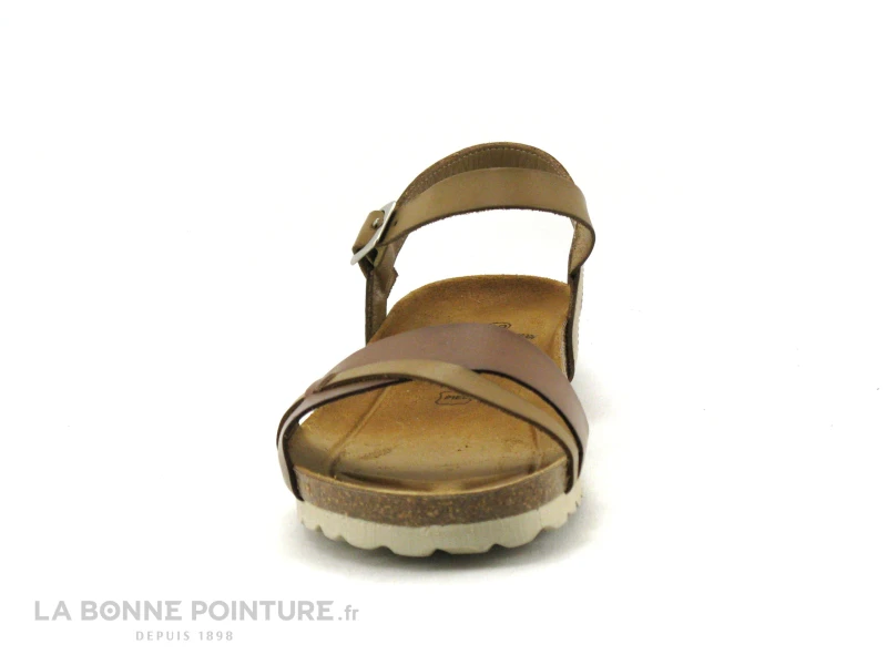 Jordana 2892 Marron - Sandale Plate Femme 2 Jordana 2892 Marron - Sandale Plate Femme – Image 2