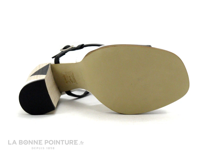 Adige ALSAF F100 Capri Nero Bianco - Sandale Talon 7 Adige ALSAF F100 Capri Nero Bianco - Sandale Talon – Image 7