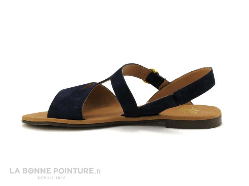 We Do 45320 River - Sandale Plate Femme Bleu Marine 3 We Do 45320 River - Sandale Plate Femme Bleu Marine – Image 3