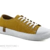 Andrea Conti 0025903051 Gelib - Basket Femme Jaune En Cuir